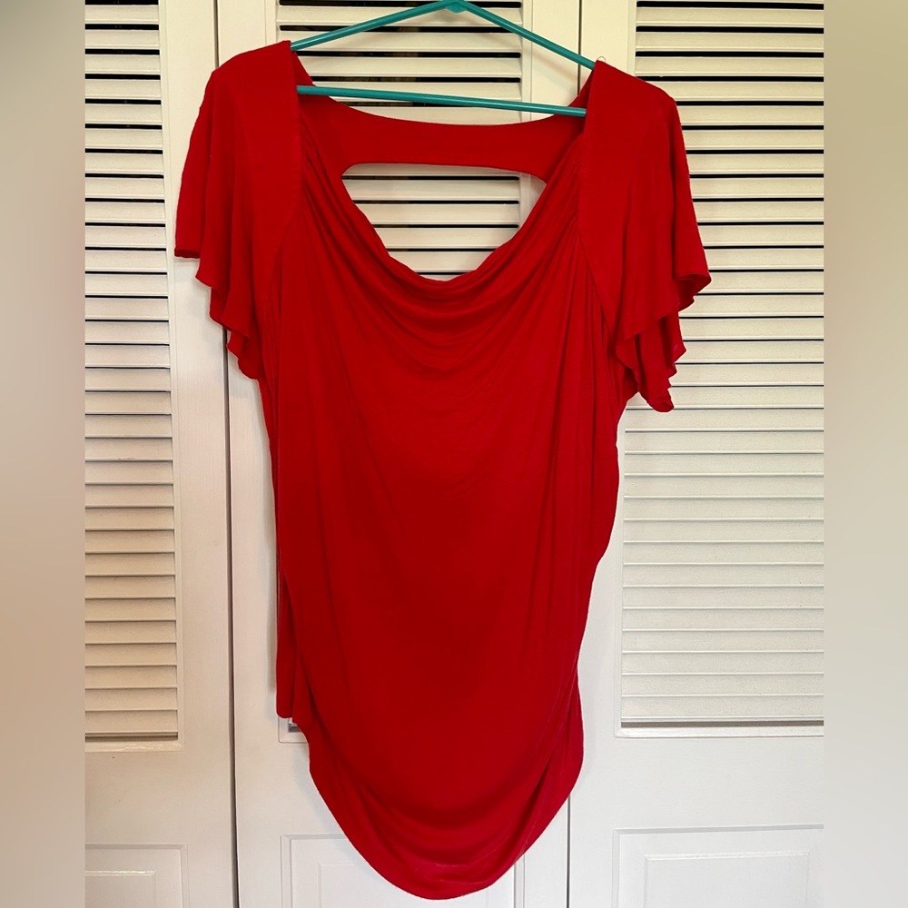 Dots super cute Cut out Top